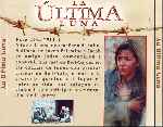 carátula trasera de divx de La Ultima Luna
