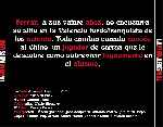 carátula trasera de divx de La Vida Abismal