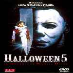 carátula frontal de divx de Halloween 5 - La Venganza De Michael Myers