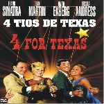 carátula frontal de divx de 4 Tios De Texas - V2