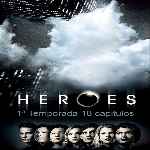 carátula frontal de divx de Heroes - Temporada 01