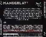 carátula trasera de divx de Manderlay