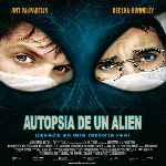 carátula frontal de divx de Autopsia De Un Alien