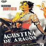 carátula frontal de divx de Agustina De Aragon - 1950