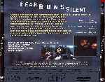carátula trasera de divx de Fear Runs Silent