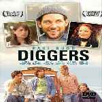 carátula frontal de divx de Diggers