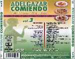 carátula trasera de divx de Adelgazar Comiendo - Volumen 03