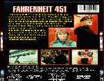 cartula trasera de divx de Fahrenheit 451 - 1966