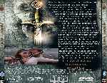 carátula trasera de divx de La Ultima Legion