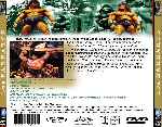 carátula trasera de divx de Los Barbaros