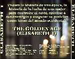 carátula trasera de divx de Elisabeth I