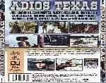 carátula trasera de divx de Adios Texas