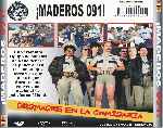 carátula trasera de divx de Maderos 091