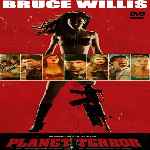 carátula frontal de divx de Grindhouse - Planet Terror