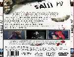 carátula trasera de divx de Saw Iv