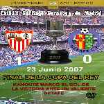 carátula frontal de divx de Campeon Copa Del Rey 2007