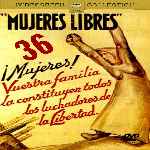 carátula frontal de divx de Mujeres Del 36