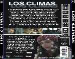 carátula trasera de divx de Los Climas