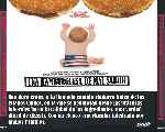 carátula trasera de divx de Una Hamburguesa De Mal Sabor