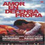 carátula frontal de divx de Amor En Defensa Propia - V2