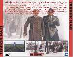 carátula trasera de divx de Terror Nazi