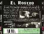 carátula trasera de divx de El Rostro - 1958