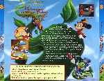 carátula trasera de divx de Las Aventuras De Bongo Mickey Y Las Judias Magicas