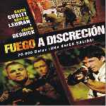 carátula frontal de divx de Fuego A Discreccion