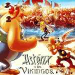 carátula frontal de divx de Asterix Y Los Vikingos