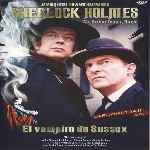 carátula frontal de divx de Sherlock Holmes - El Vampiro De Sussex