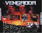 carátula trasera de divx de Vengador - 2005