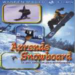 carátula frontal de divx de Aprende Snowboard