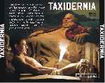 carátula trasera de divx de Taxidermia