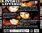 carátula trasera de divx de Living & Dying