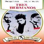 carátula frontal de divx de Tres Hermanos