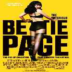 carátula frontal de divx de The Notorious Bettie Page