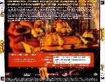 carátula trasera de divx de Garfield En La Vida Real
