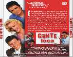 carátula trasera de divx de Gente Loca