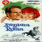 carátula frontal de divx de Aventura En Roma - V2