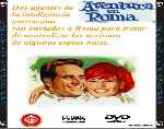 carátula trasera de divx de Aventura En Roma - V2