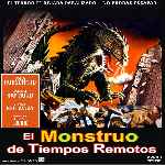 carátula frontal de divx de El Monstruo De Tiempos Remotos - V3