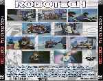 carátula trasera de divx de Robotech - The Untold Story