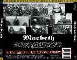cartula trasera de divx de Macbeth - 1948