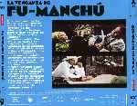carátula trasera de divx de La Venganza De Fu-manchu
