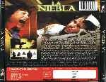 carátula trasera de divx de La Niebla - 1980