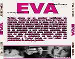 carátula trasera de divx de Eva - 1962 - V2