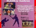 carátula trasera de divx de Malditos Yankees
