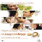 carátula frontal de divx de El Juego Del Amor - 2007
