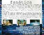 carátula trasera de divx de Fanatica