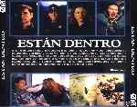 carátula trasera de divx de Estan Dentro